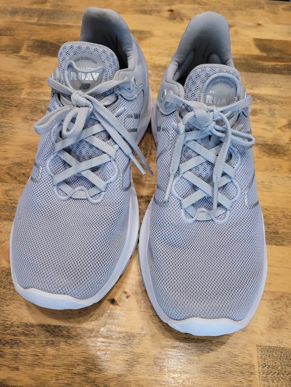 New Balance Womens Light grey Mesh Sneakers